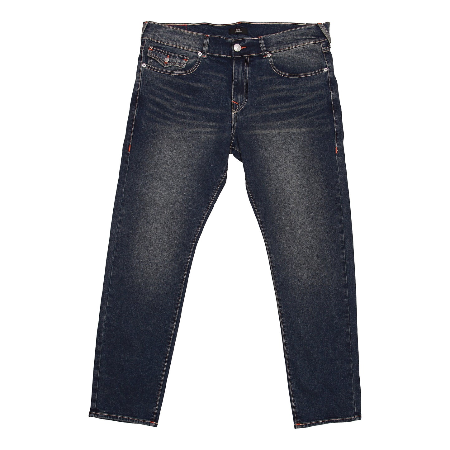 True Religion Geno Single Needle Mens Medium Dreamy Wash Relaxed Slim Jeans