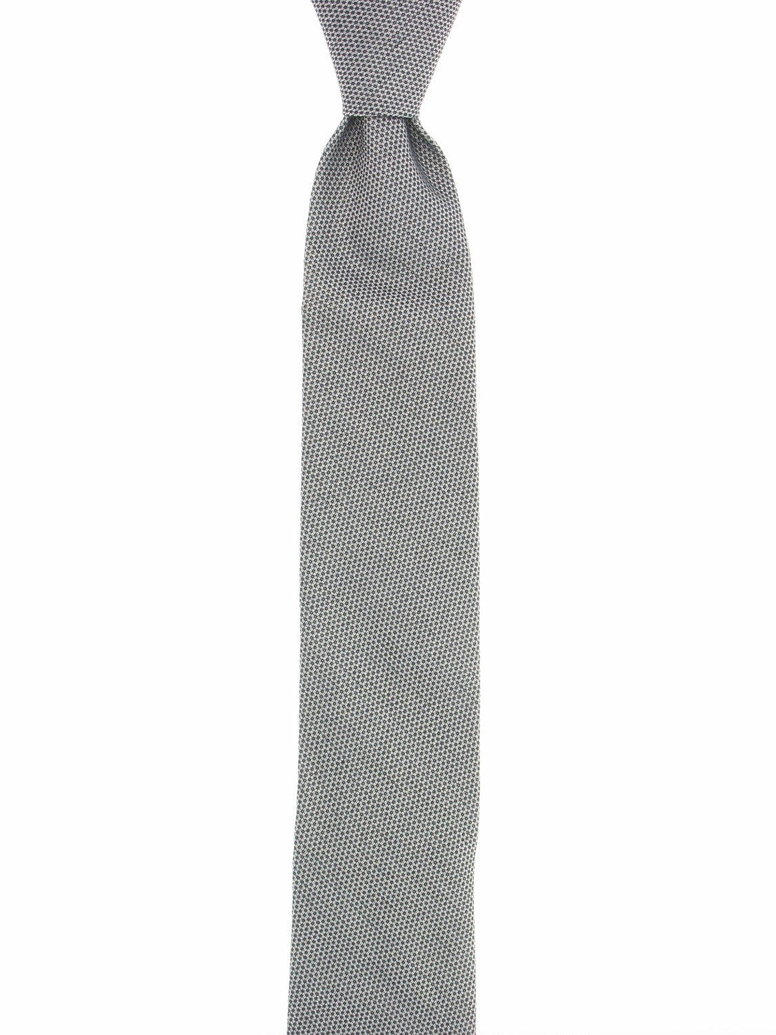 Calvin Klein Steel Men's Black Wash Denims Dotted Tie