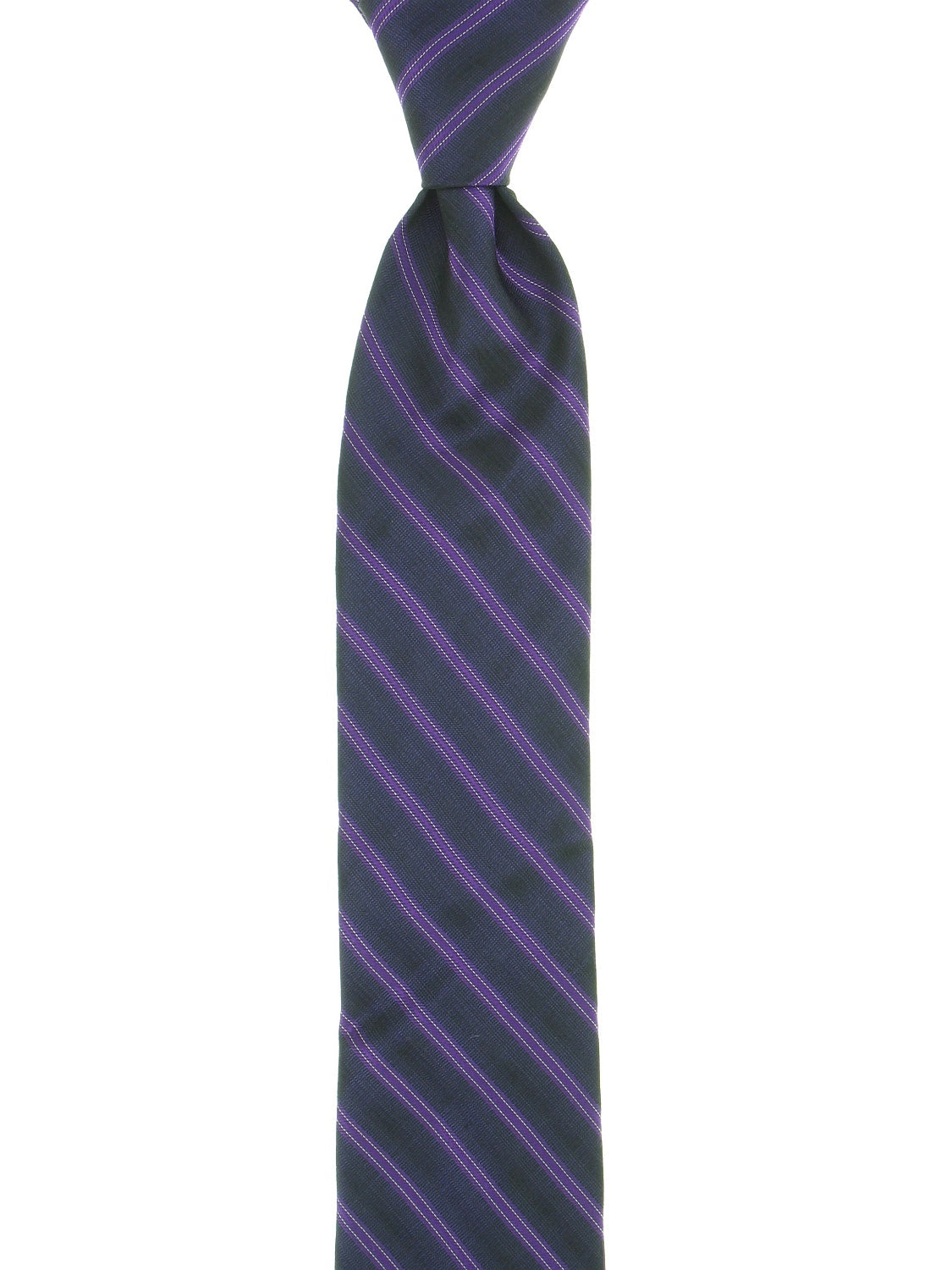 Calvin Klein Steel Men's Purple Striped Tie