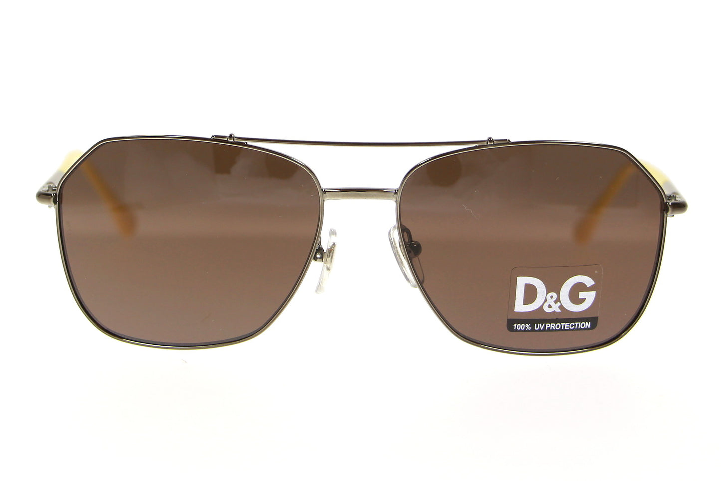 Dolce & Gabbana DD6091 04/73 Unisex Pewter Aviator Sunglasses