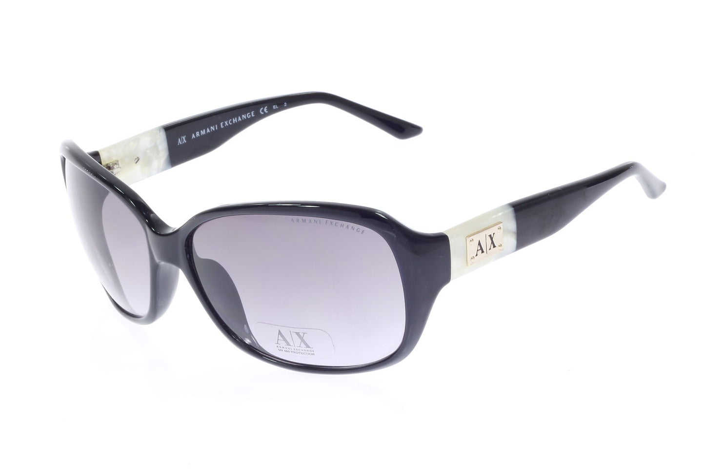 Armani Exchange AX137/S CLB Womens Black Cat Eye Sunglasses