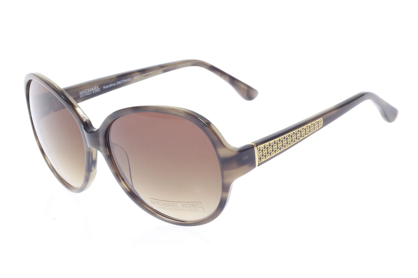 Michael Kors Karolina M2794S Unisex Gray Round Sunglasses