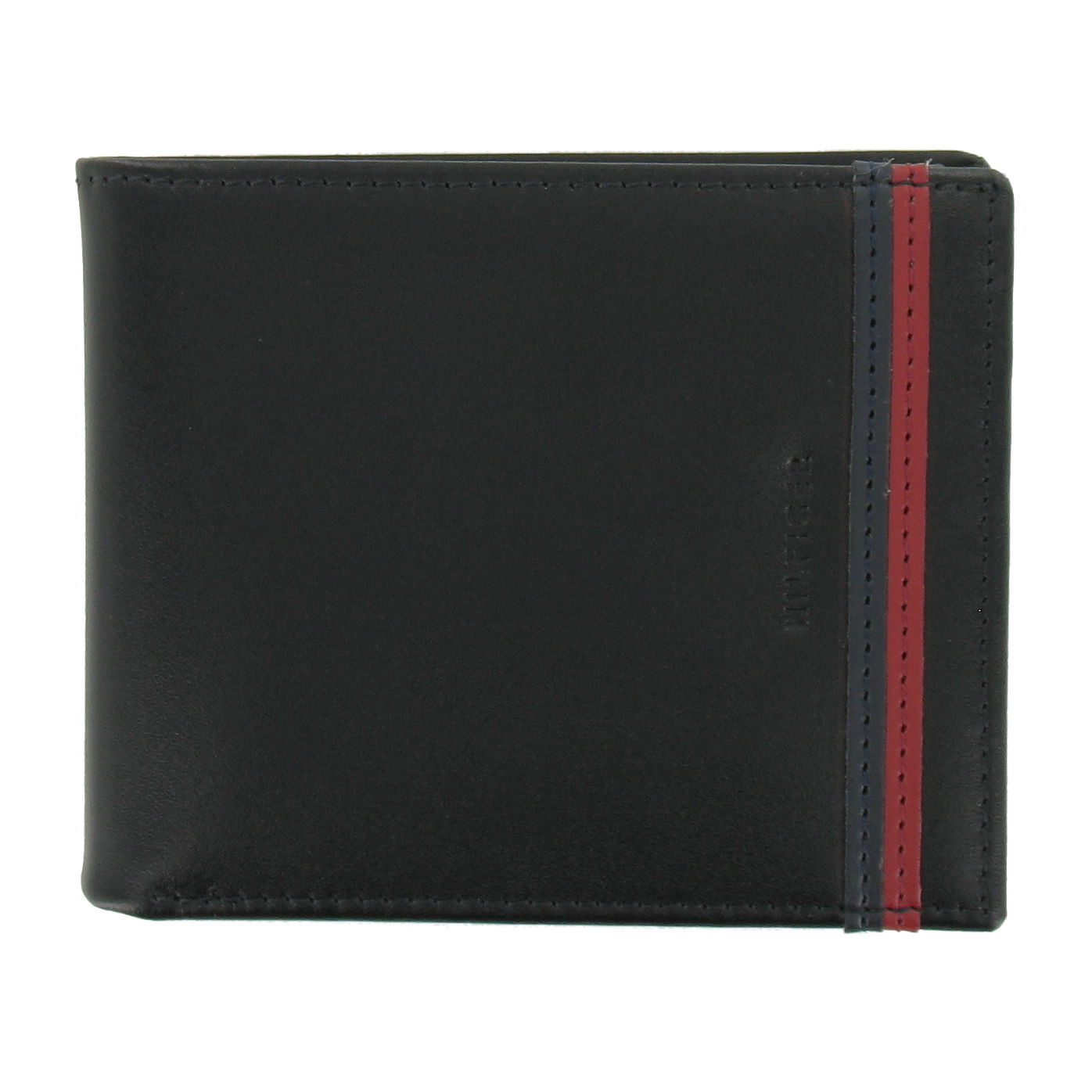 Tommy Hilfiger Men's Bi-Fold Wallet 2-Fold (Black) $48