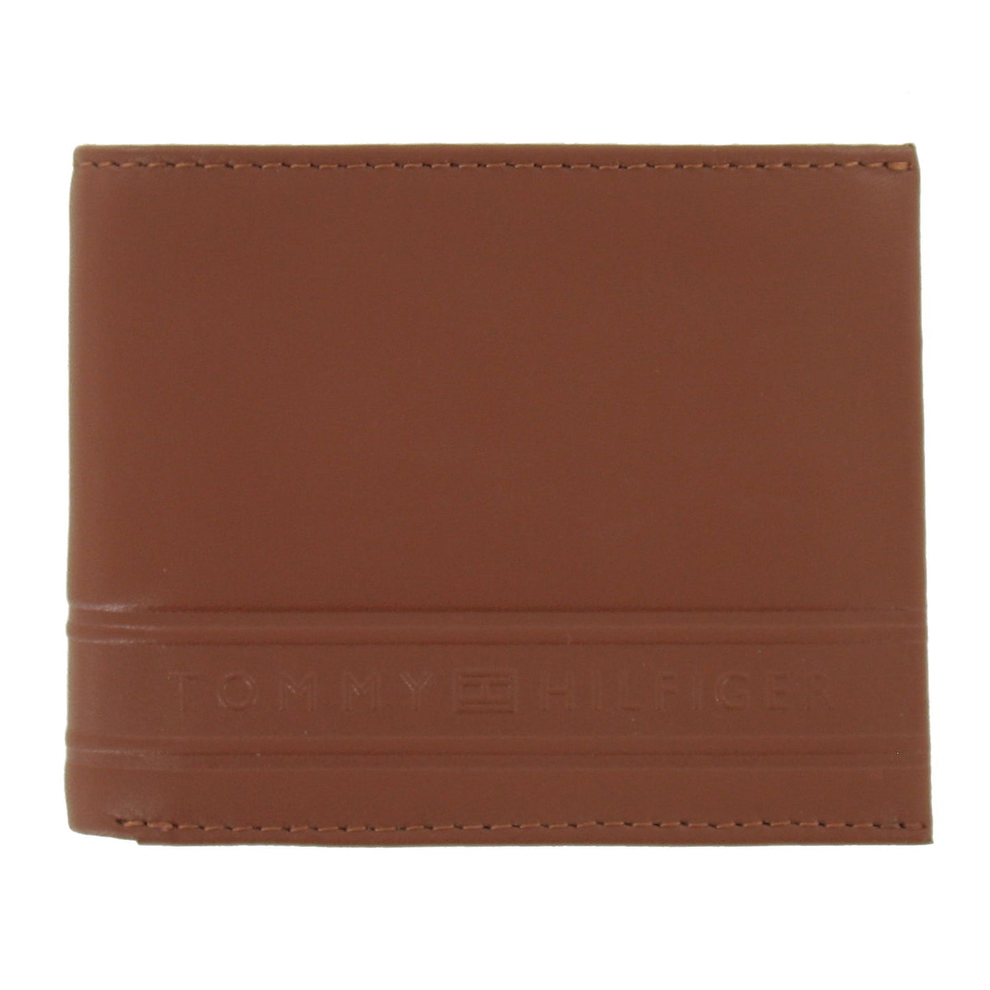 Tommy Hilfiger Men's Bi-Fold Leather Wallet 2-Fold ( Tan) $55