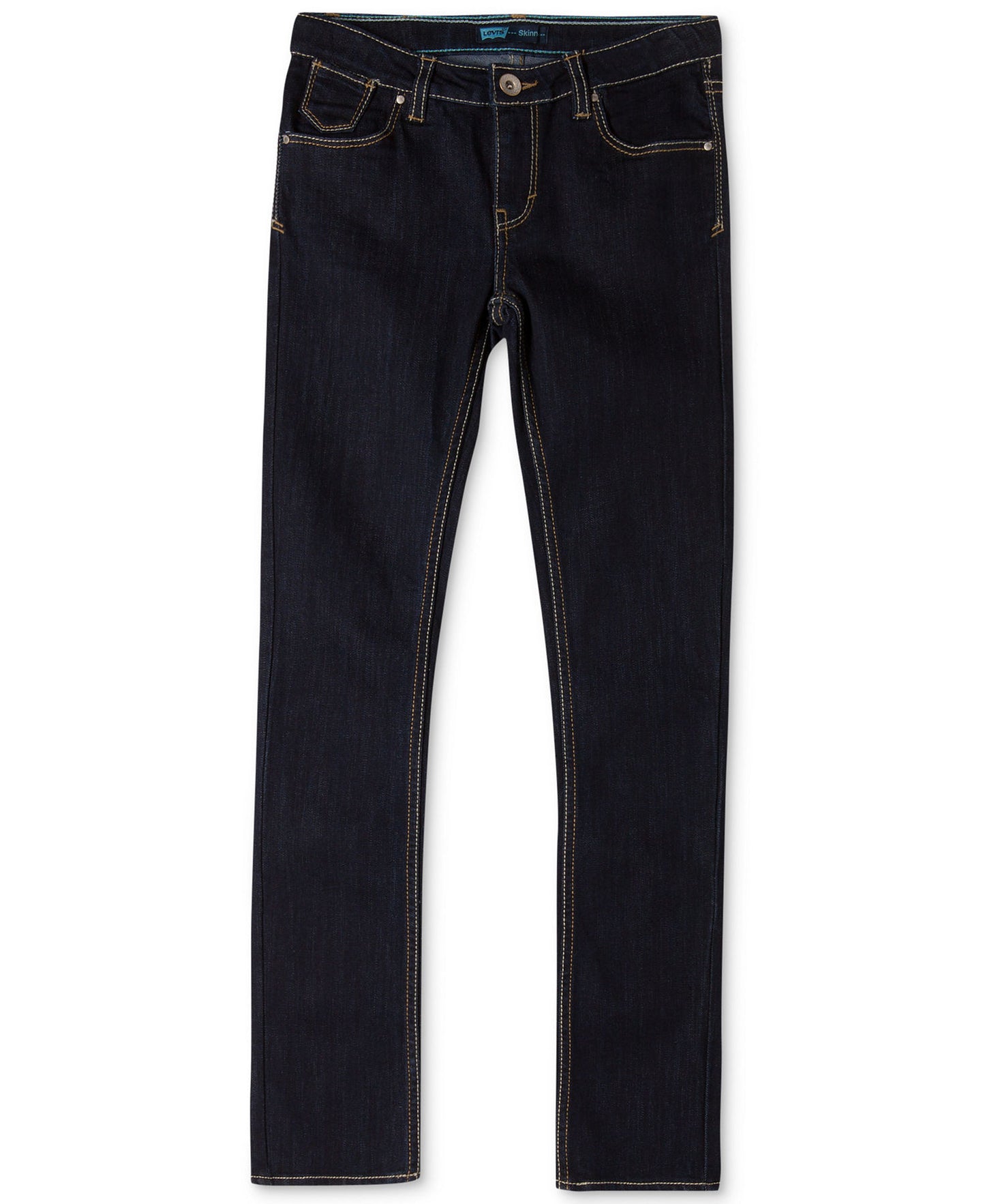 Levis 711 Girls Blue Skinny Fit Jeans