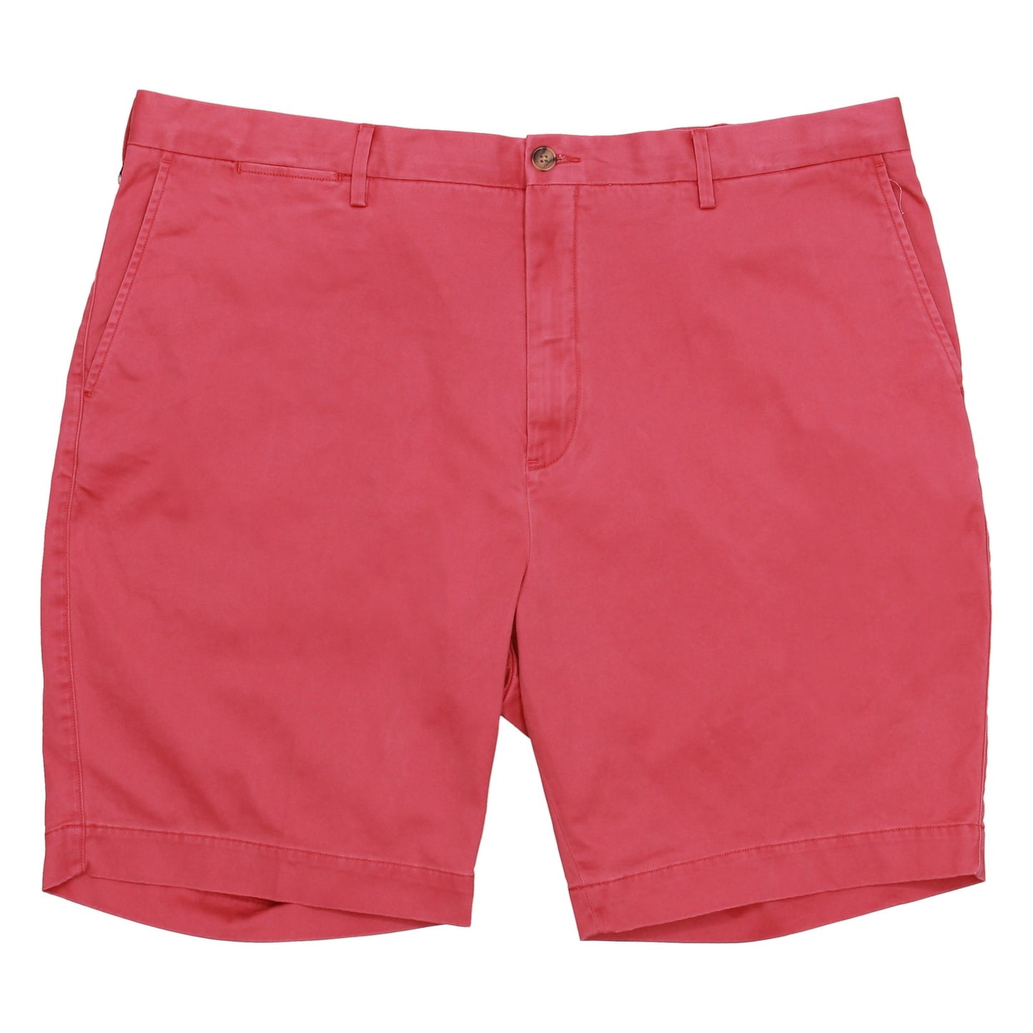 Polo Ralph Lauren Men's Classic Fit 9" Nantucket Red Flat Front Walking Shorts