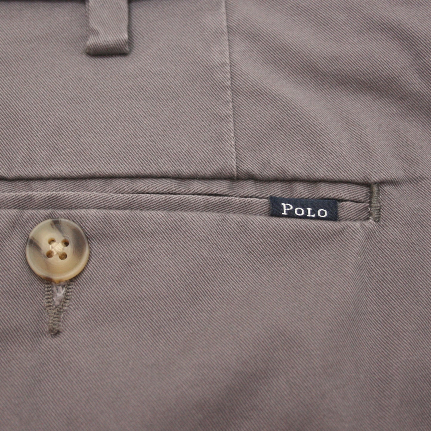 Polo Ralph Lauren Men's Classic Fit 9" Gray Flat Front Walking Shorts