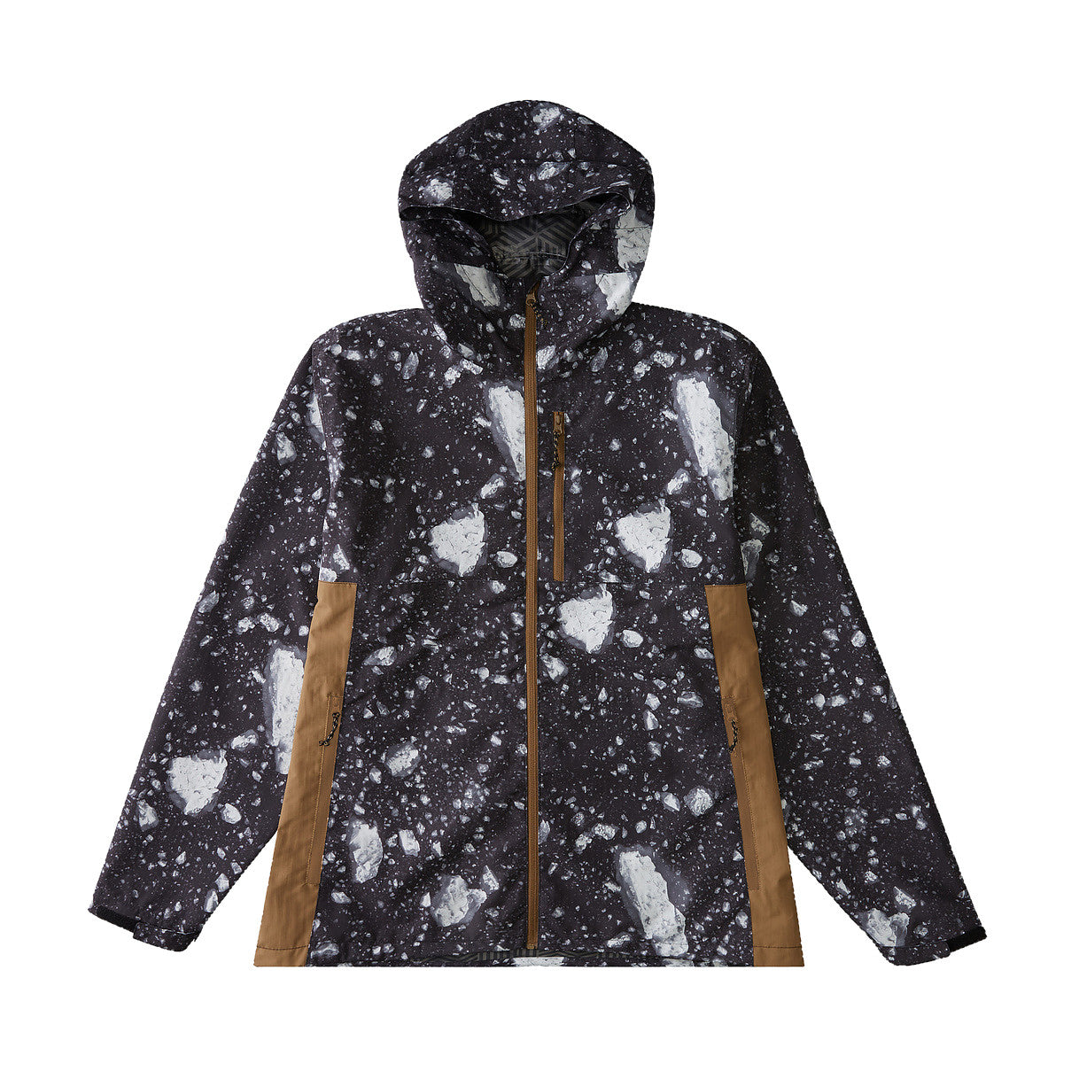 Billabong Mens Iceberg A/Div Burkard Surftrek 10k Grap Hooded Snow Jacket
