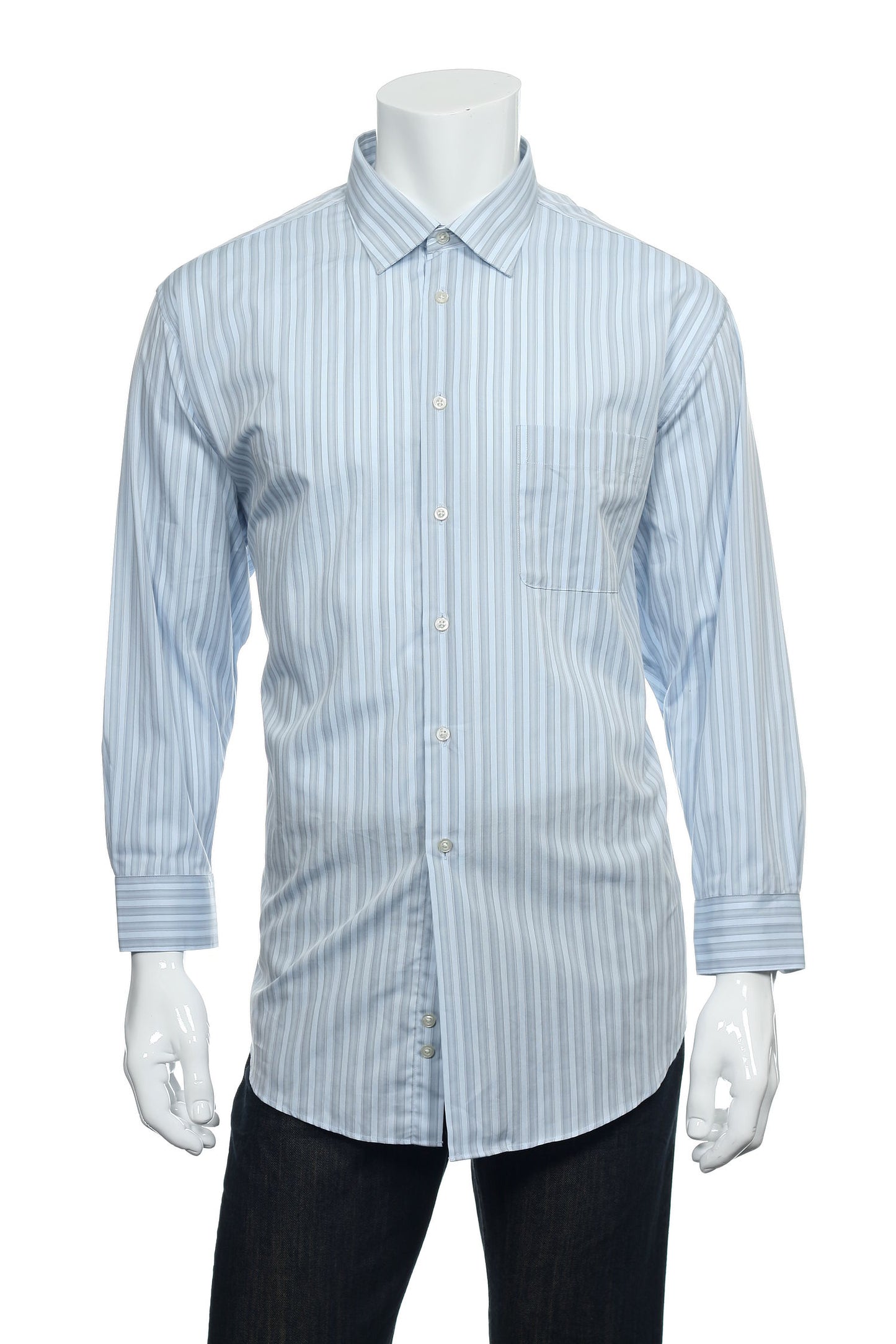 Alfani Men's Blue Button Down Shirt