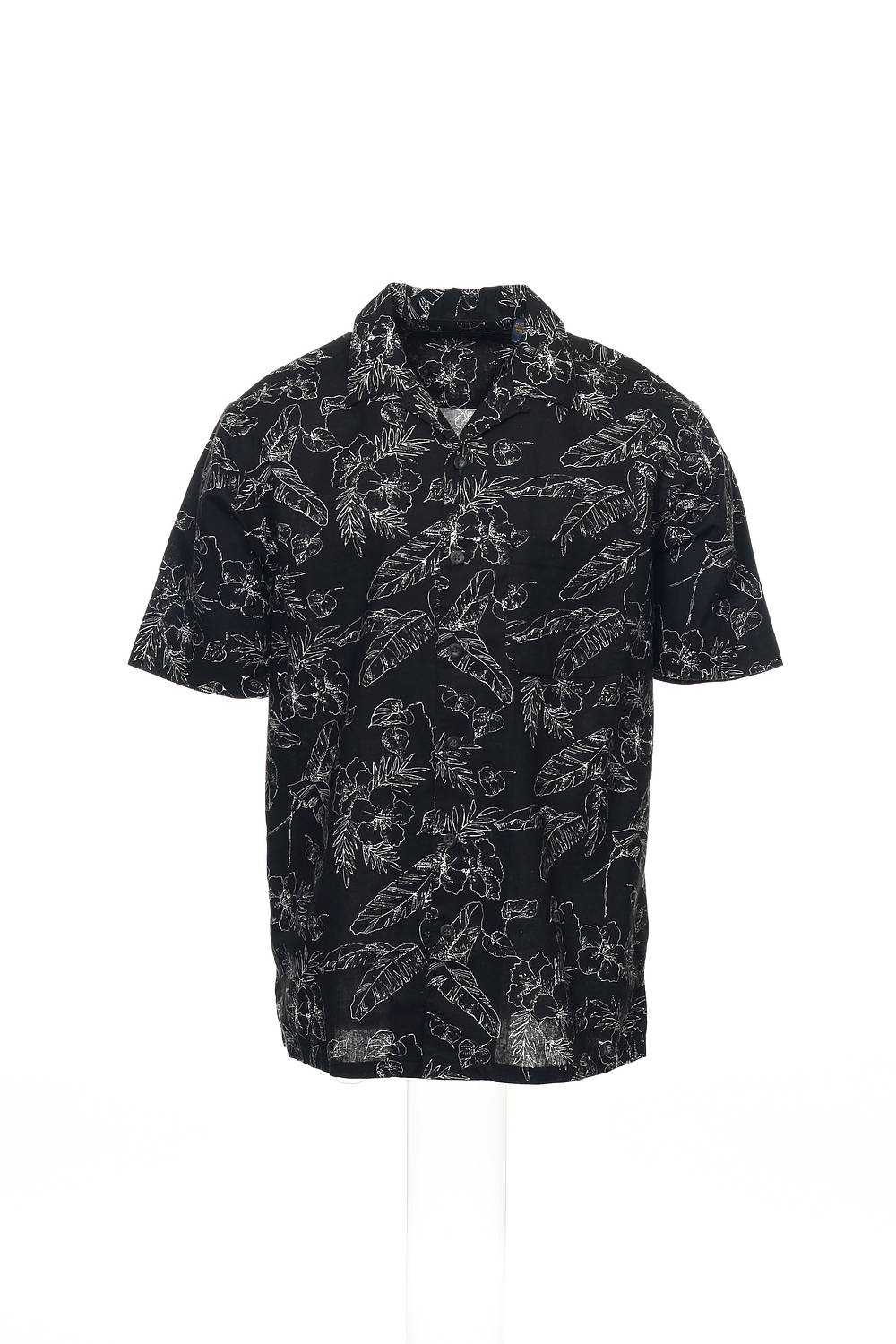 Club Room Men's Black Camp Shirt