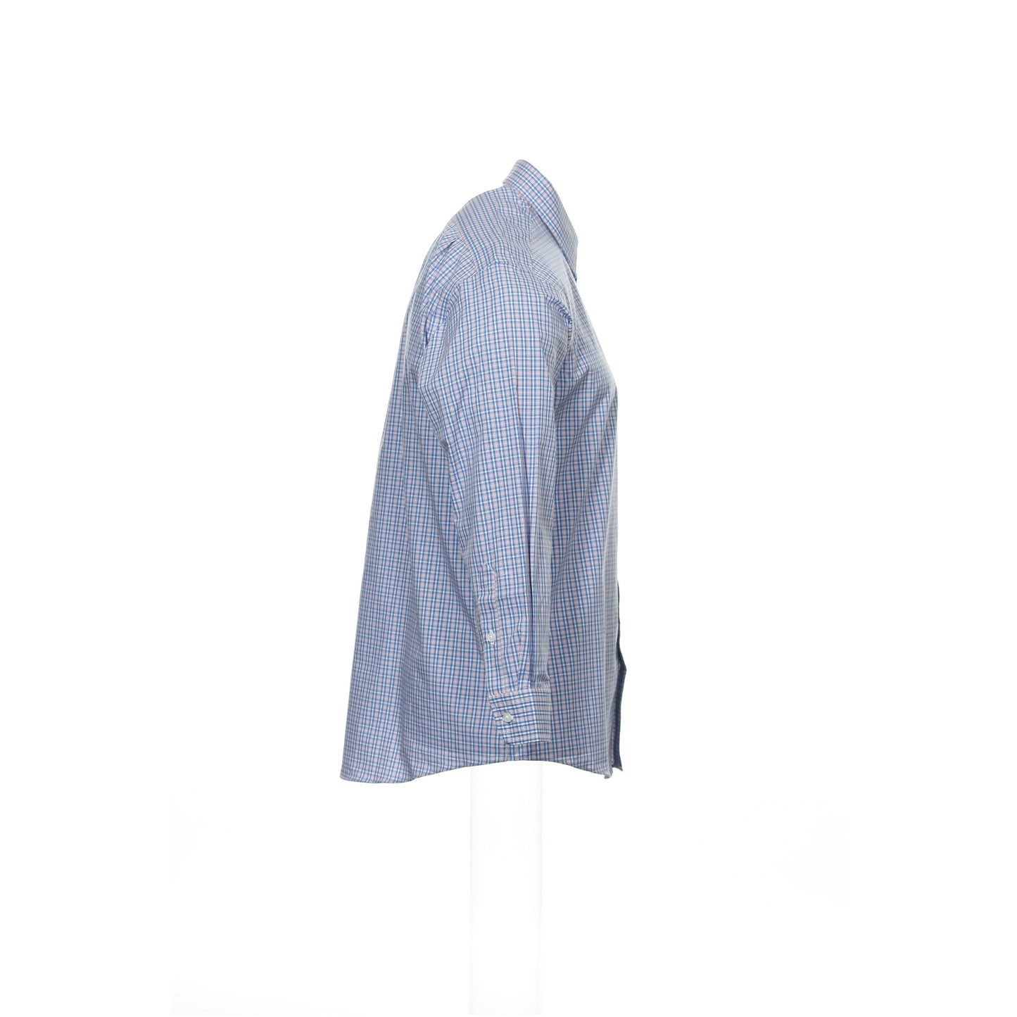 The Estate Dress Shirt by Club Room Men's Blue Plaid Button Down Shirt