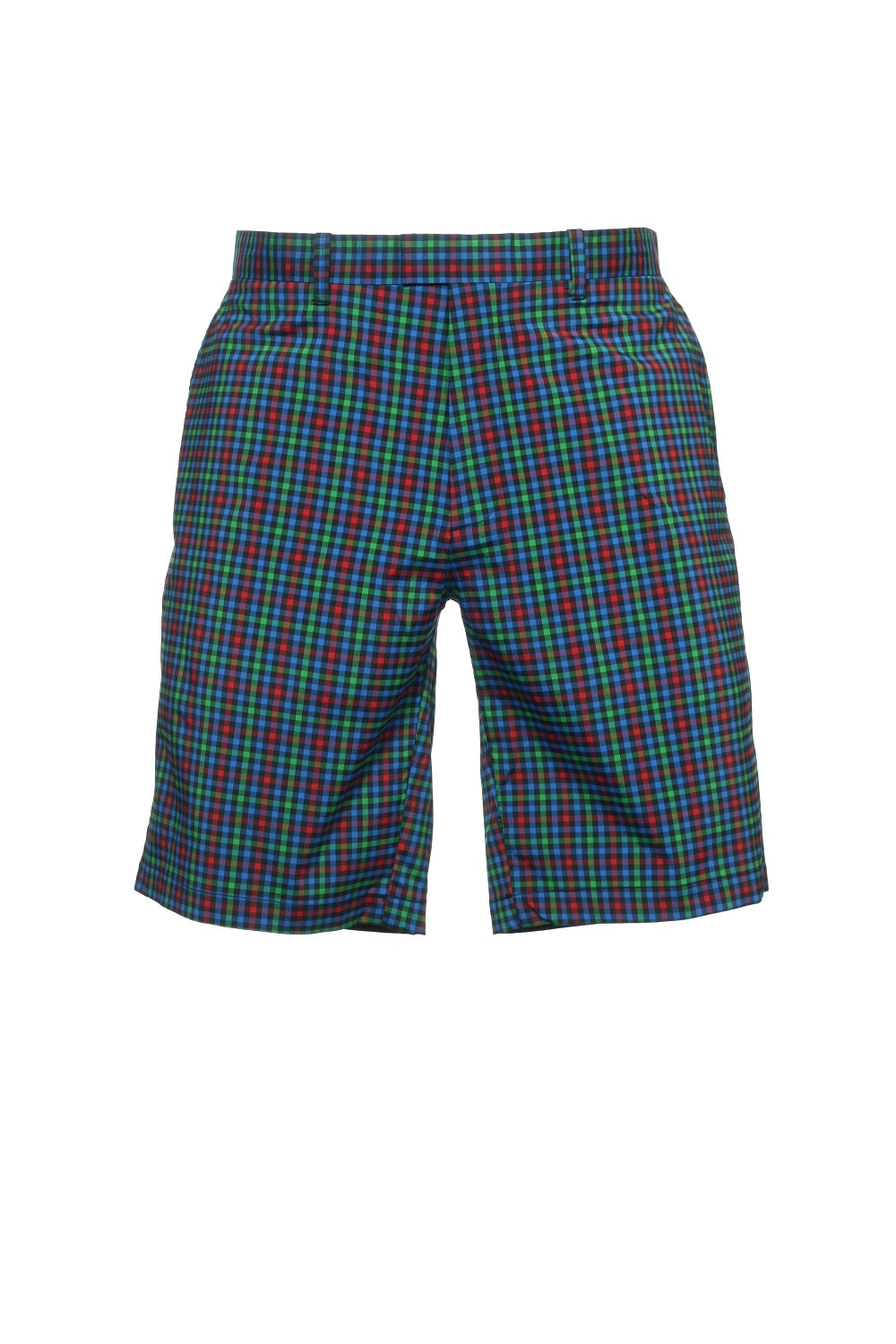 Callaway Golf Men's Multi-Color Checked Flat Front Walking Shorts
