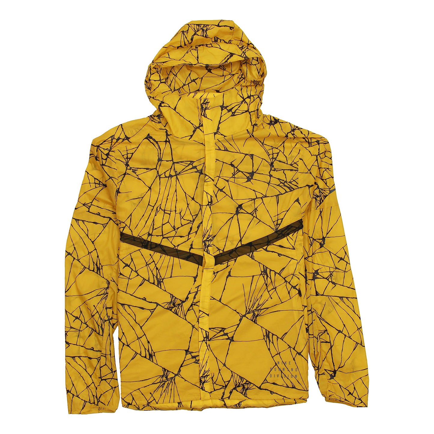 Nike Run Division Pinnacle Men's Lightweight Packable Running Jacket - Yellow