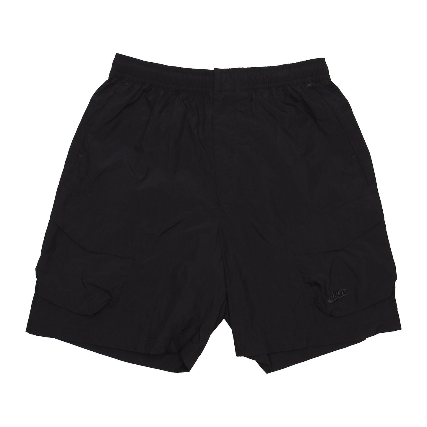 Nike Tech Mens Black Woven Cargo Utility Shorts