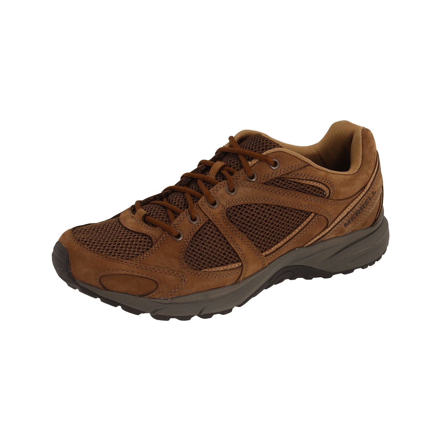 Merrell Meridian Sport Mens Dark Earth Athletic Hiking Shoes