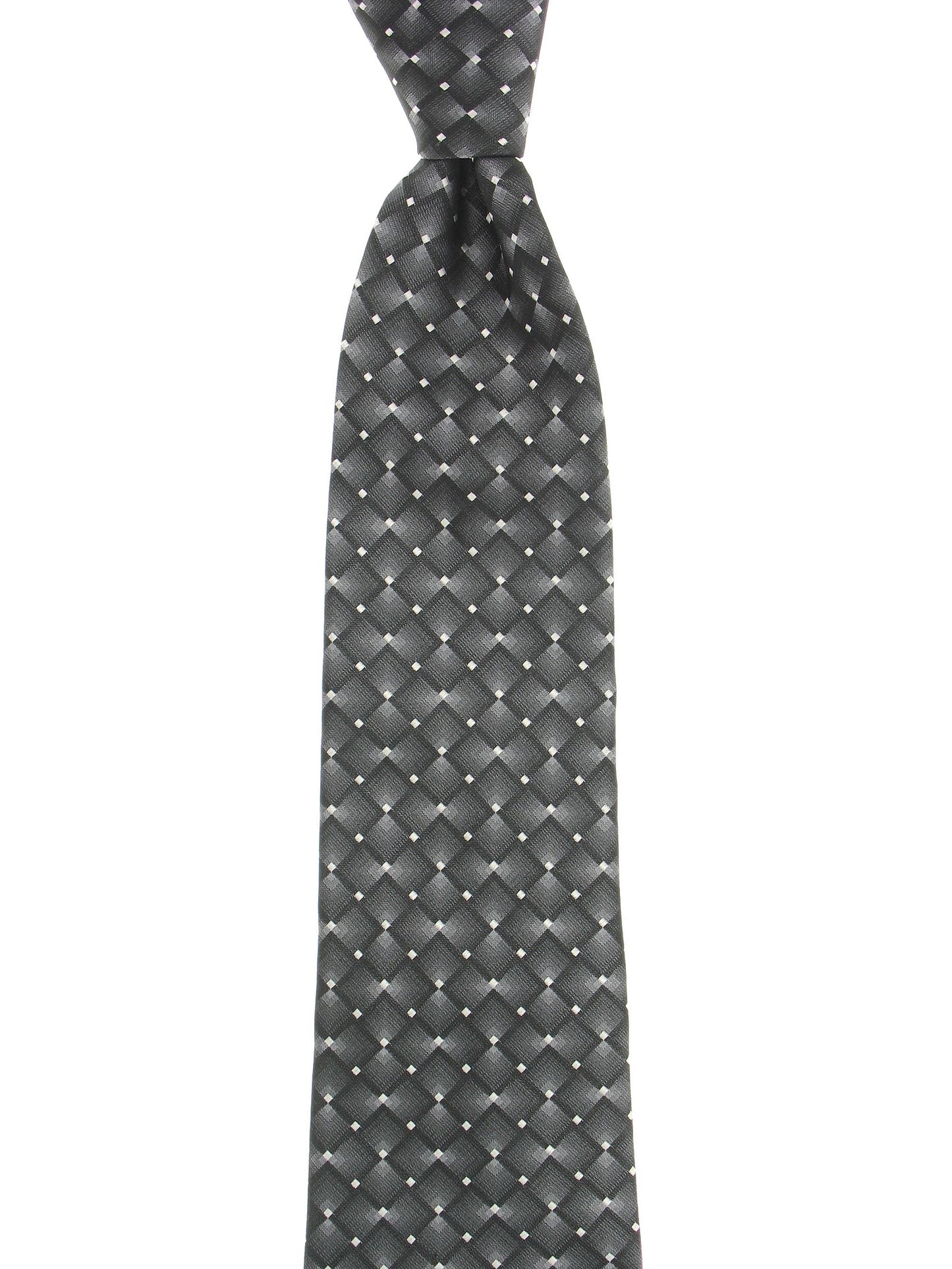 John Ashford Men's Black Tie
