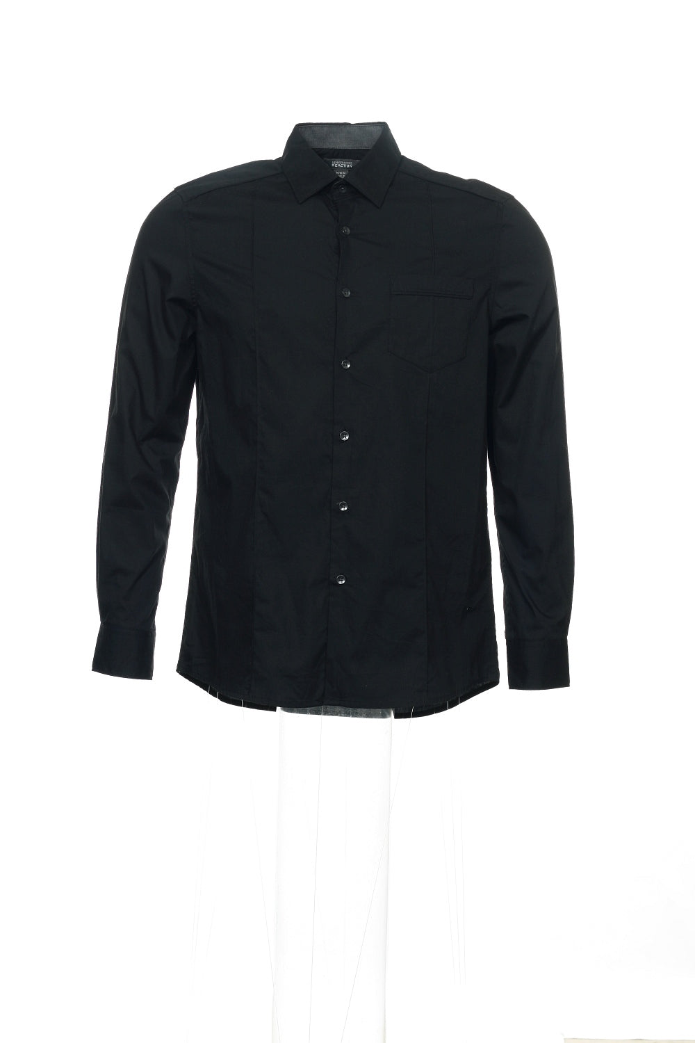 Kenneth Cole Reaction Men's Black Button Down Shirt