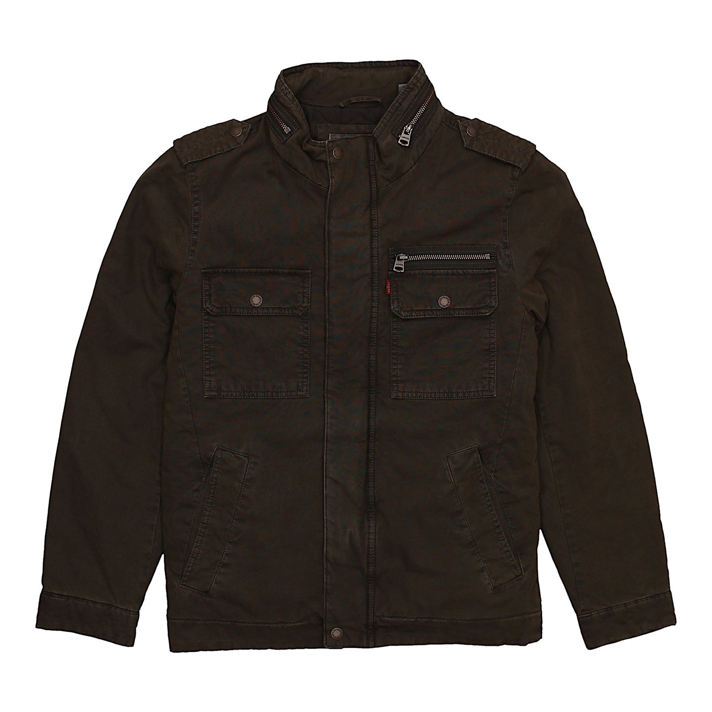 Levi's Mens Green Washed Cotton Vintage Military Jacket