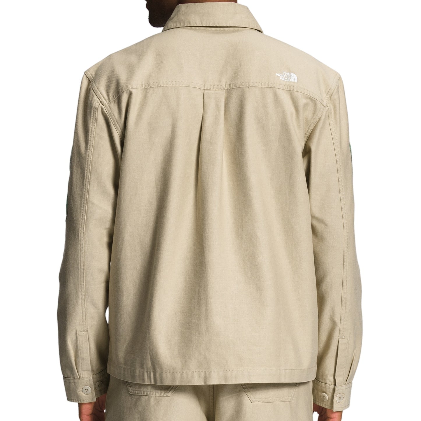 The North Face Valley Shacket Men's Gravel Cotton Shirt Jacket