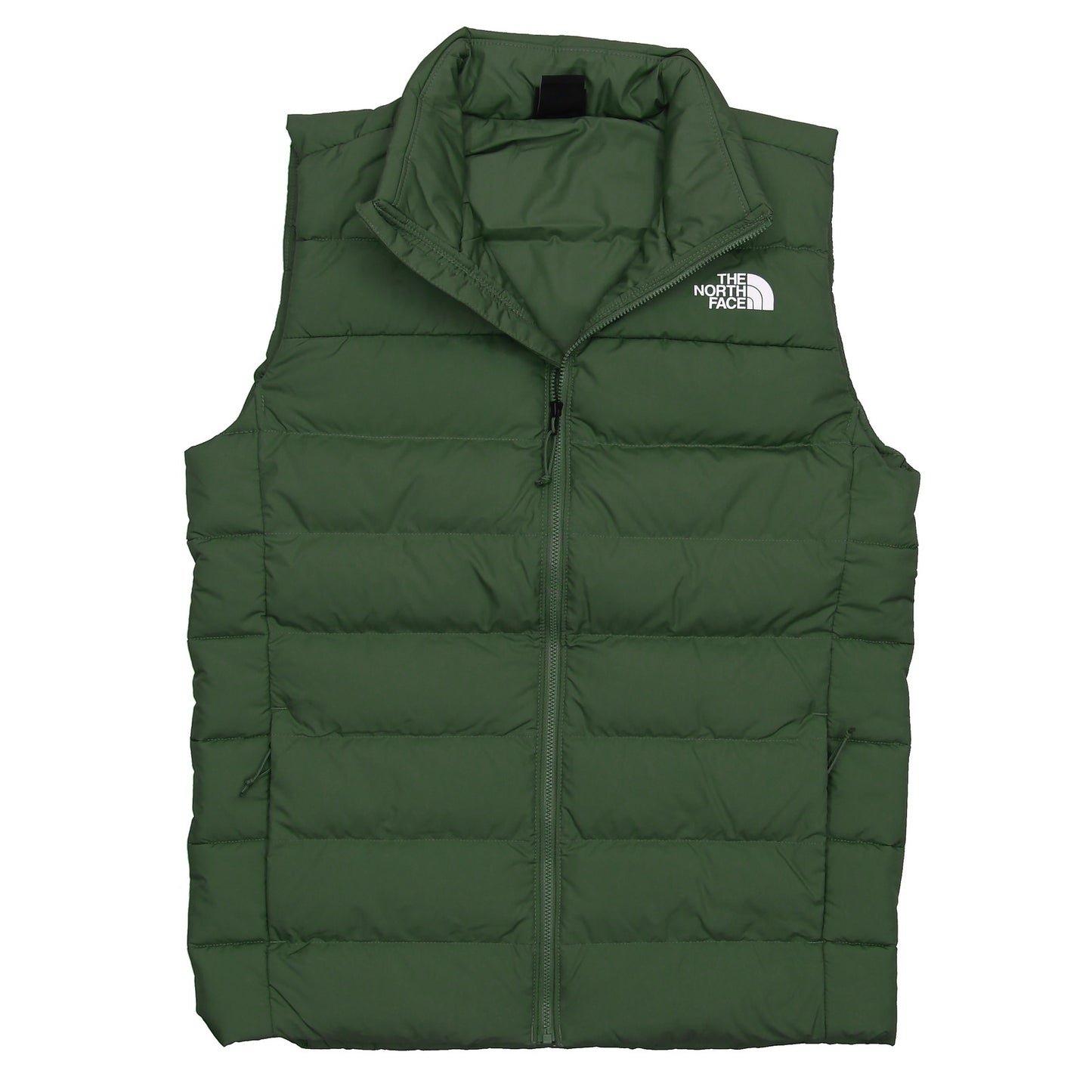 The North Face Aconcagua 3 Mens Pine Green DWR Finish Insulated Vest