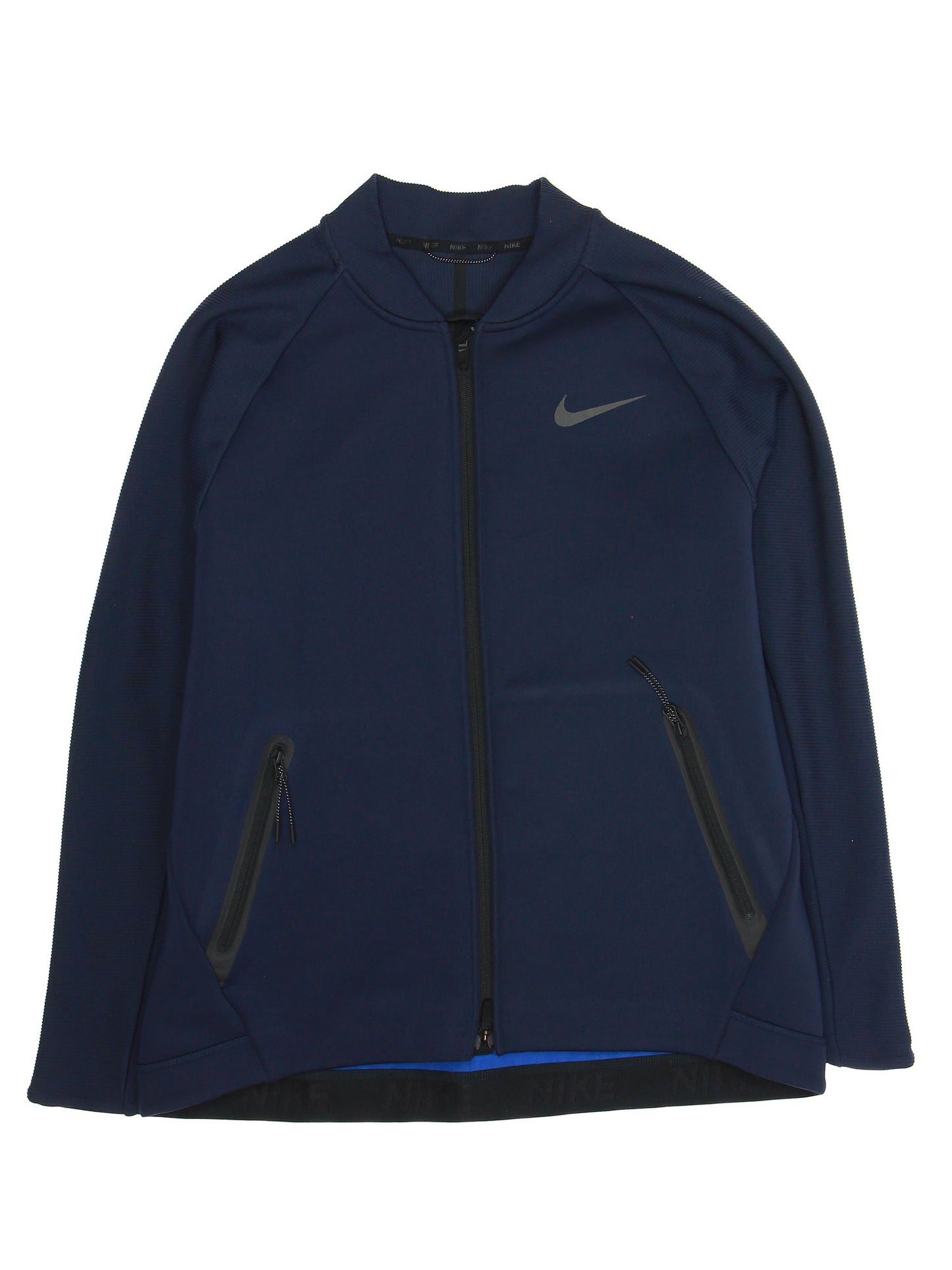 Nike 'Max Therma' Men's Obsidian Dri-Fit Bomber Jacket