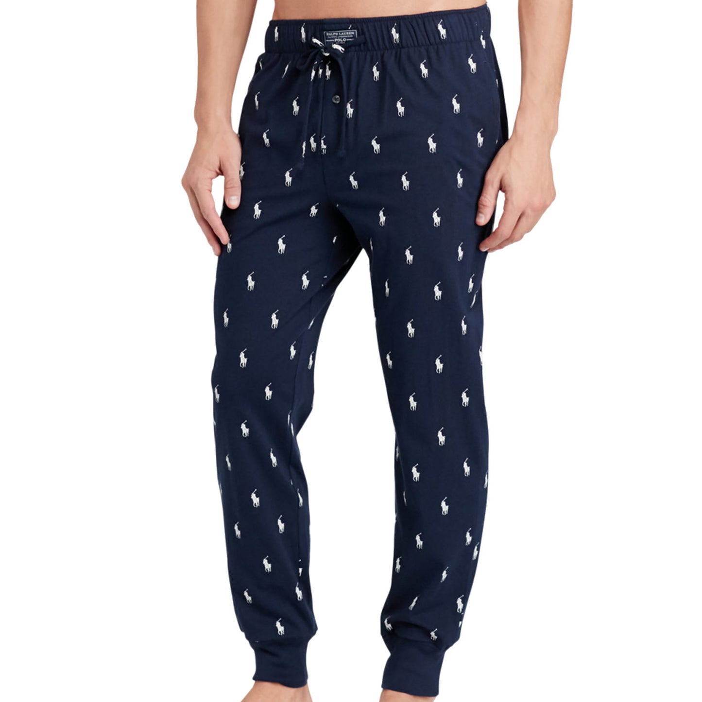 Polo Ralph Lauren Mens Navy Pony Print Pajama Pants