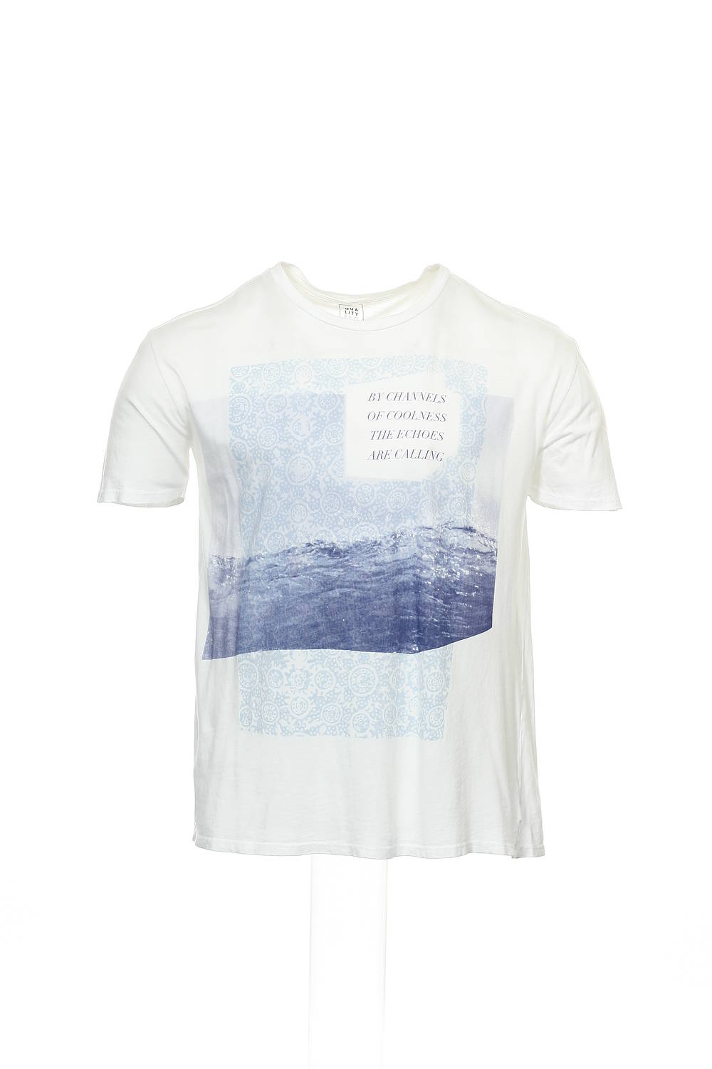 Quality Peoples Men's White Graphic T-Shirt