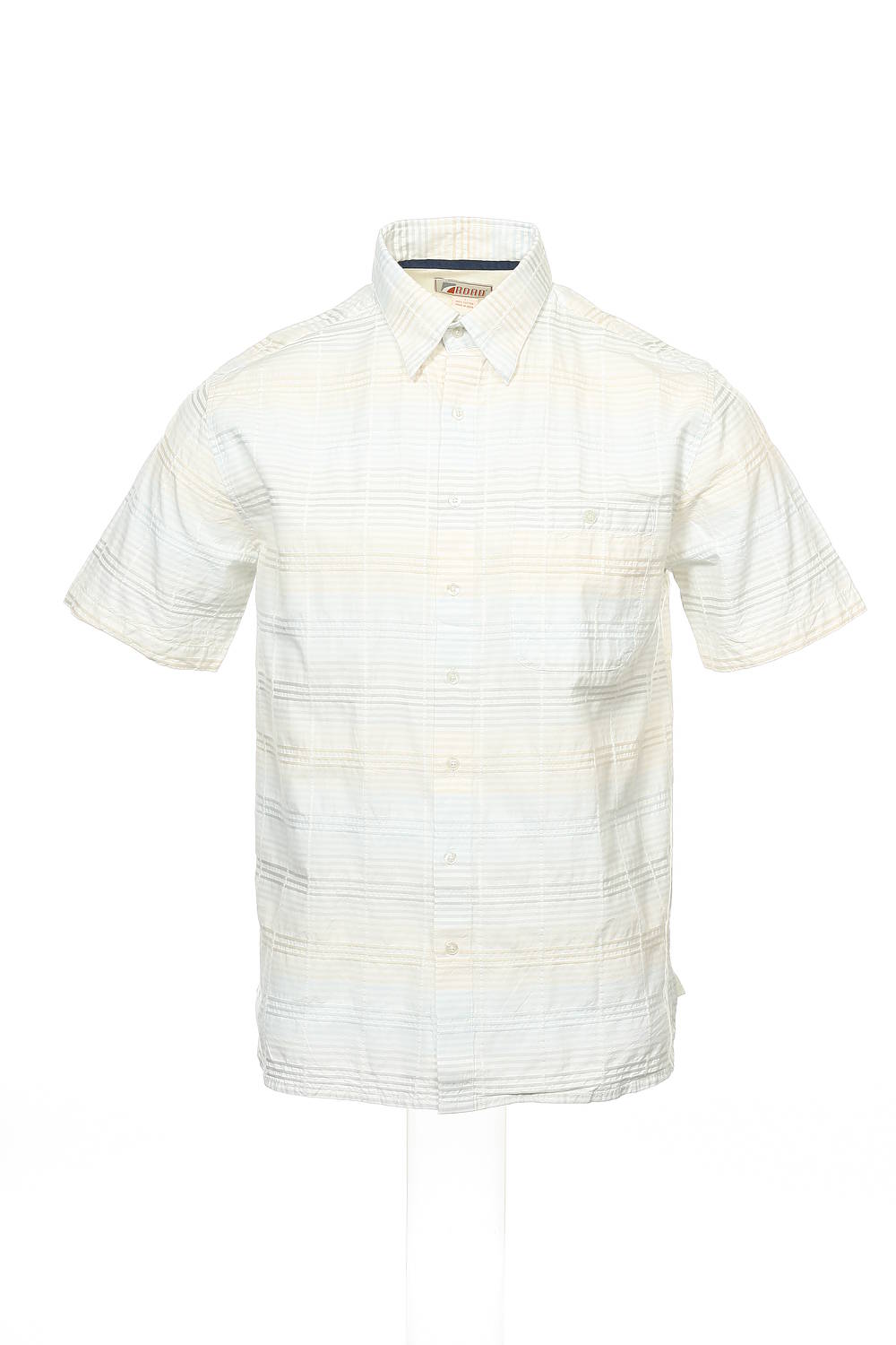 Road Men's White Button Down Shirt
