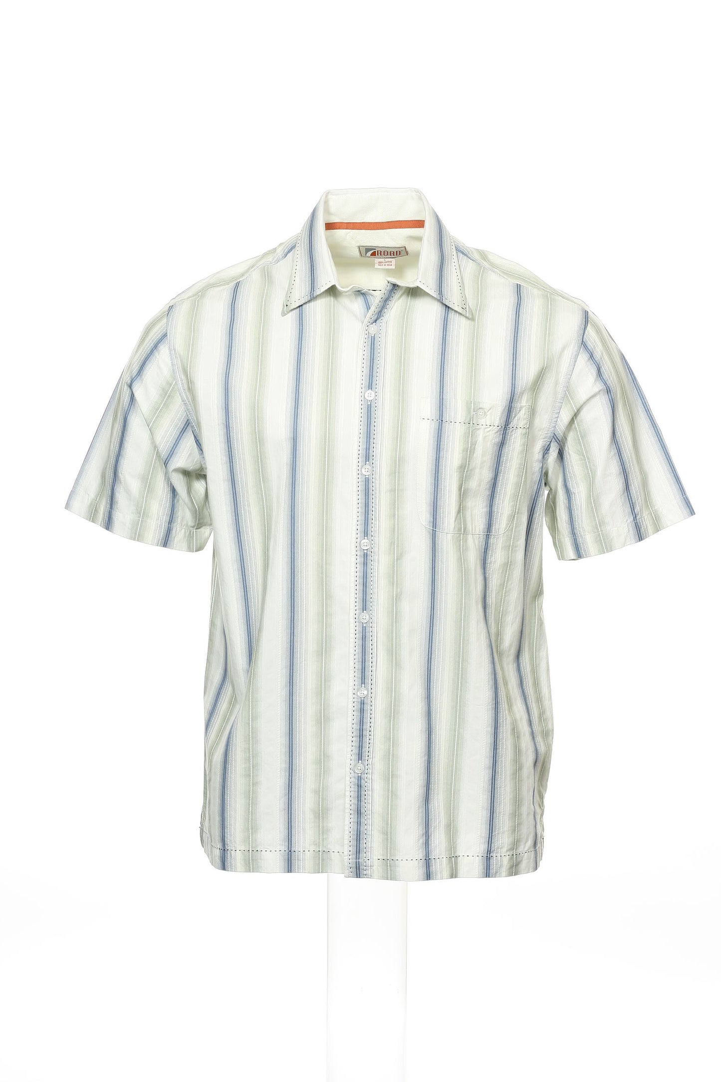 Road Men's Green Button Down Shirt