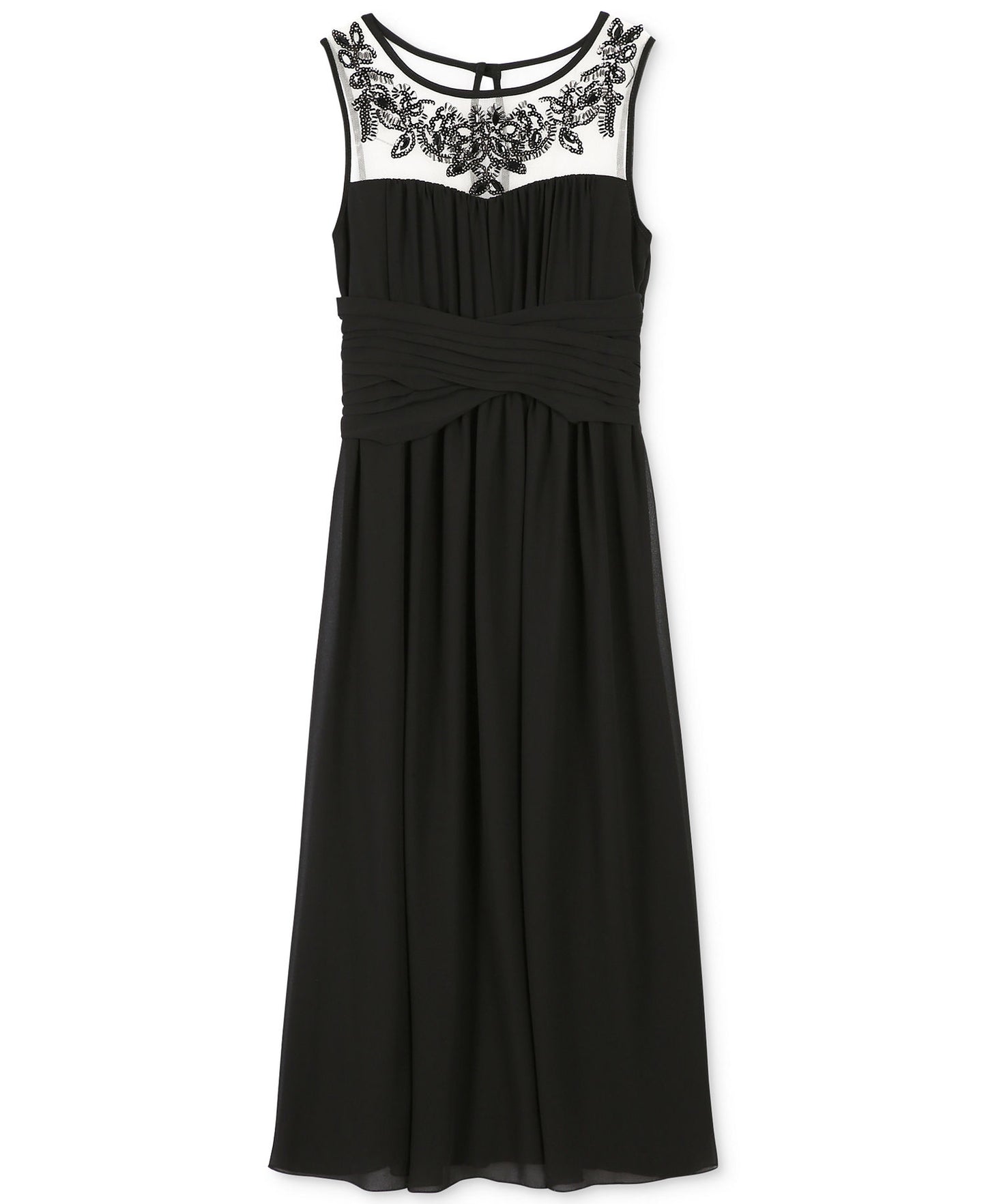Speechless Girls Chiffon Illusion Party Dress