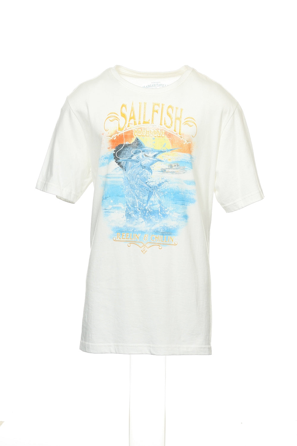 Margaritaville for Tasso Elba Collezione Men's White Graphic T-Shirt