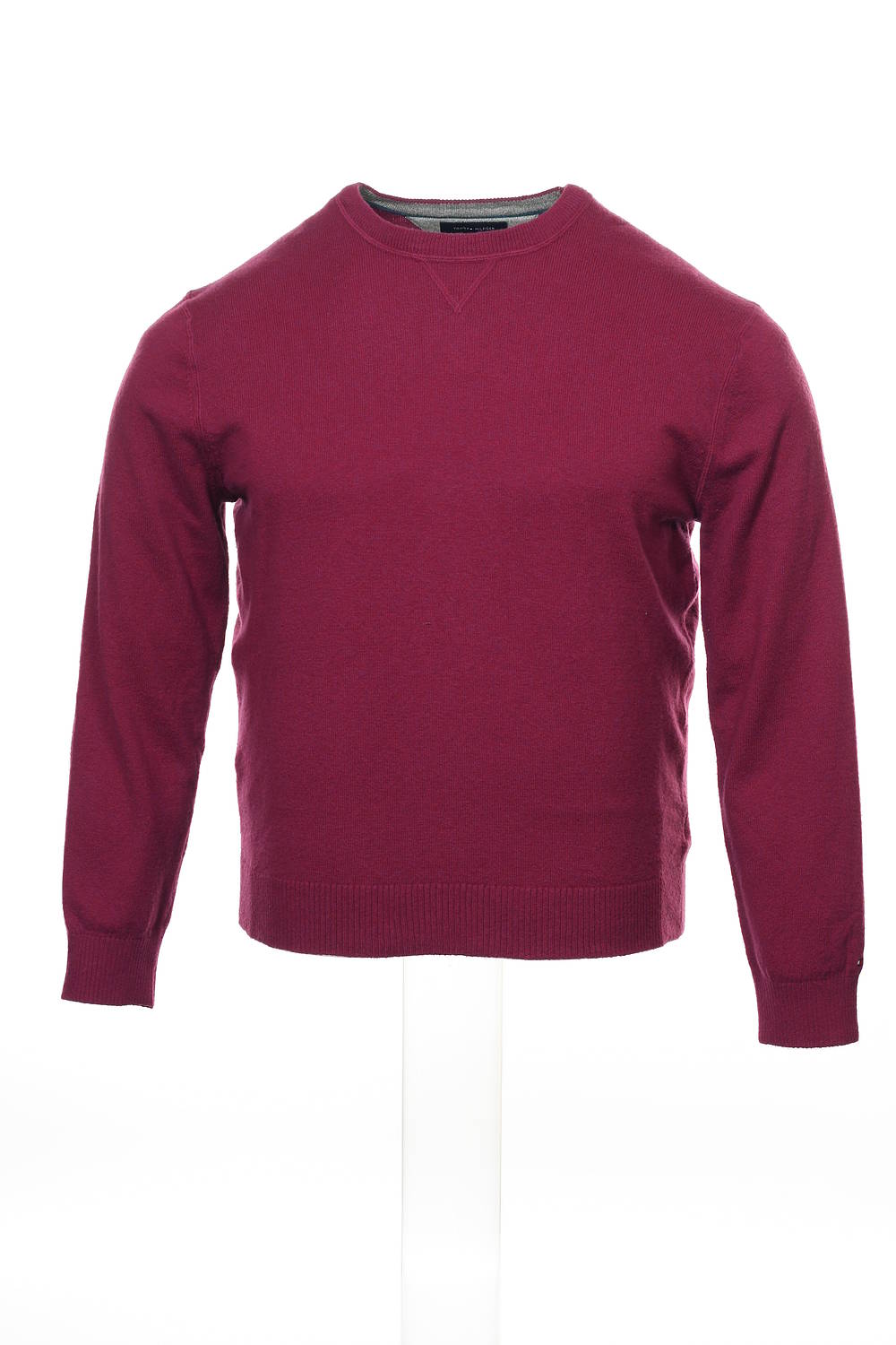 Tommy Hilfiger Men's Purple Heather Crew Neck Sweater