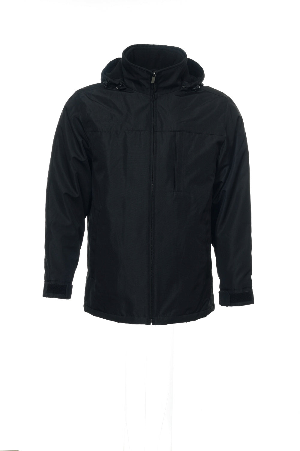Weatherproof Men's Black Rain Jacket