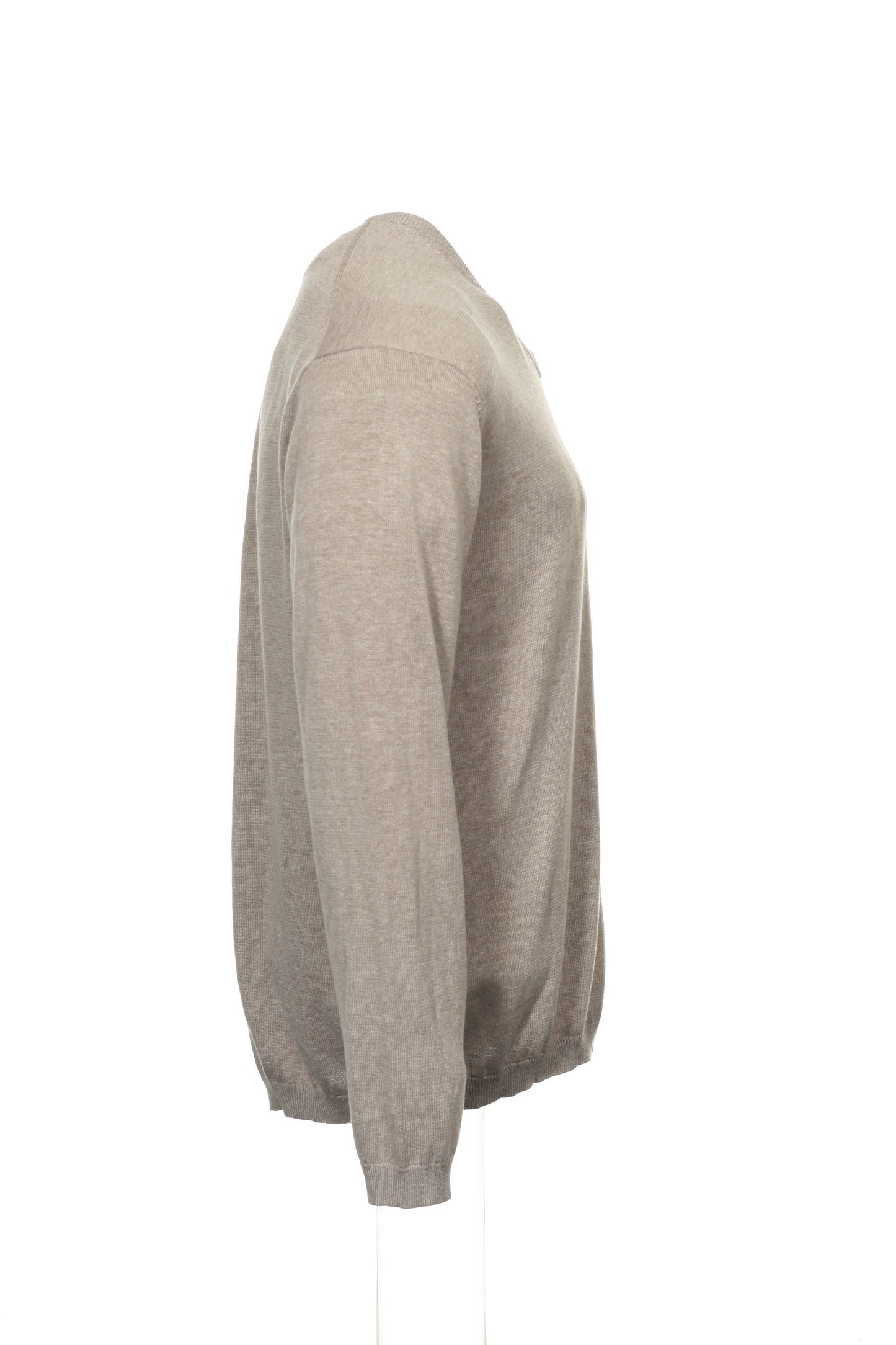 Weatherproof Men's Beige Heather V-Neck Sweater