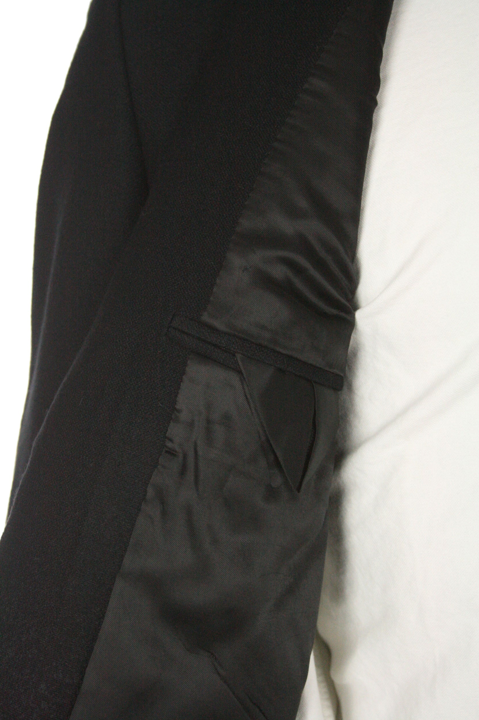 INC International Concepts Mens Black Gradient Ombre Trench Coat