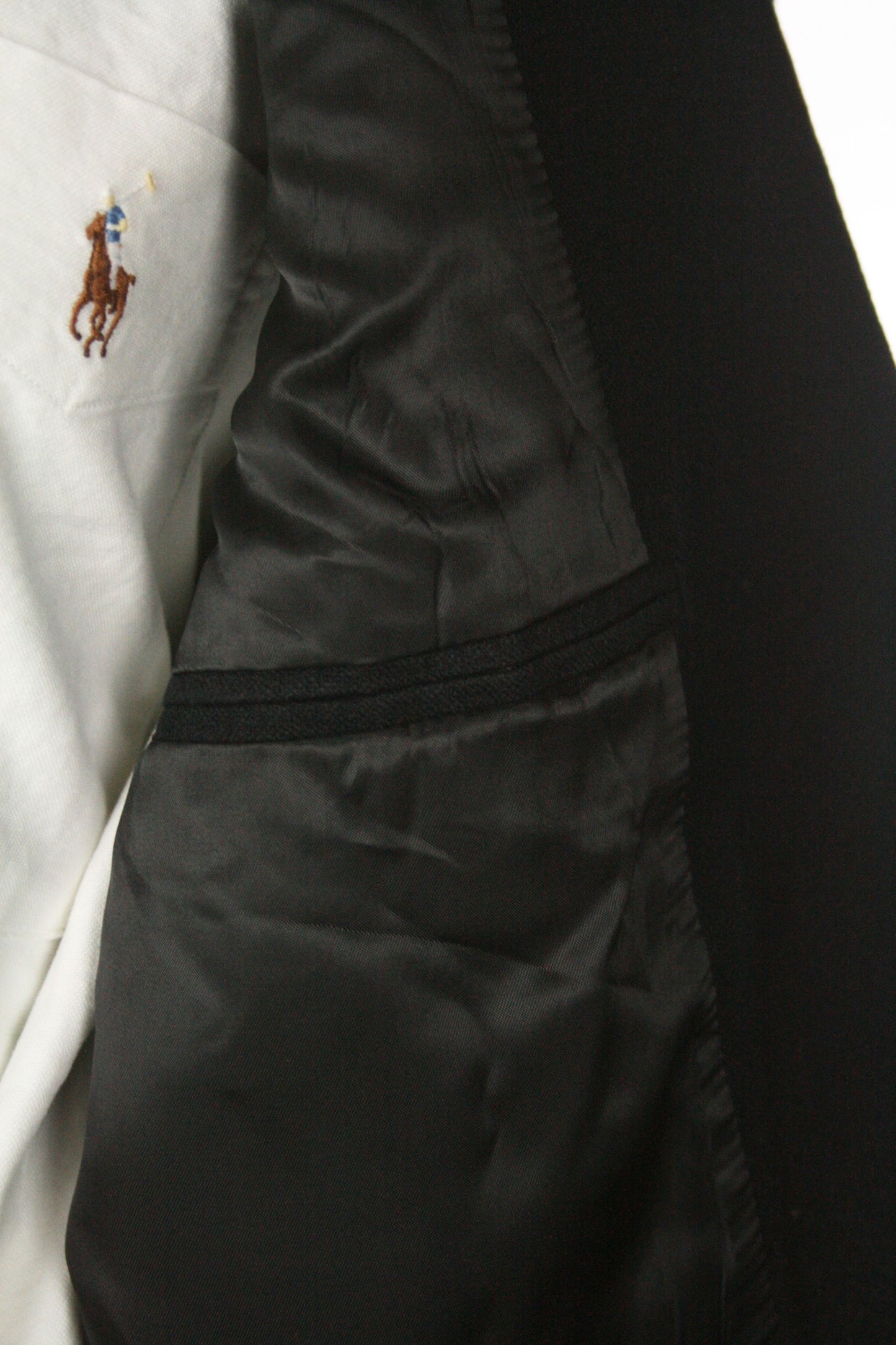 INC International Concepts Mens Black Gradient Ombre Trench Coat