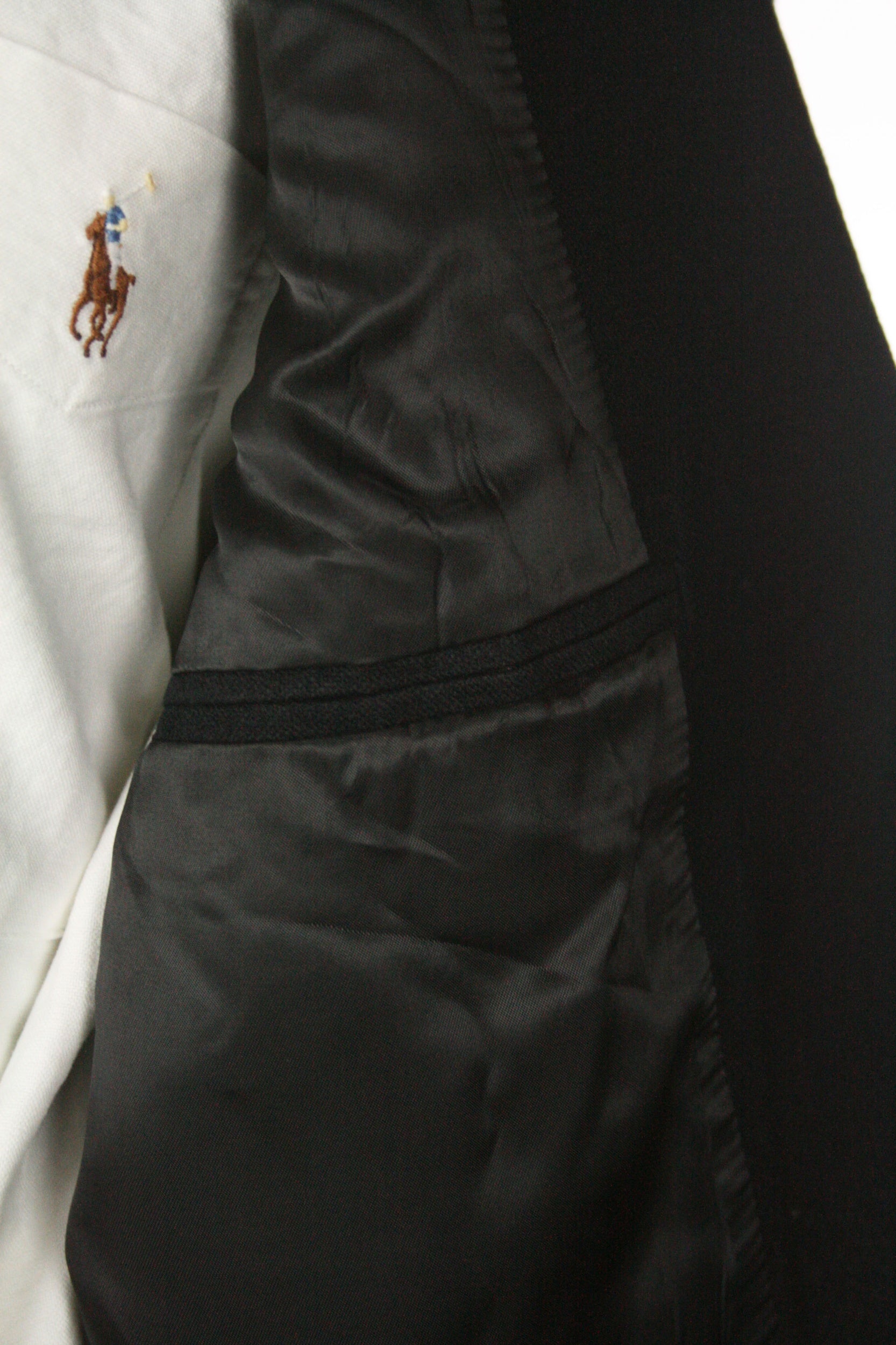INC International Concepts Mens Black Gradient Ombre Trench Coat