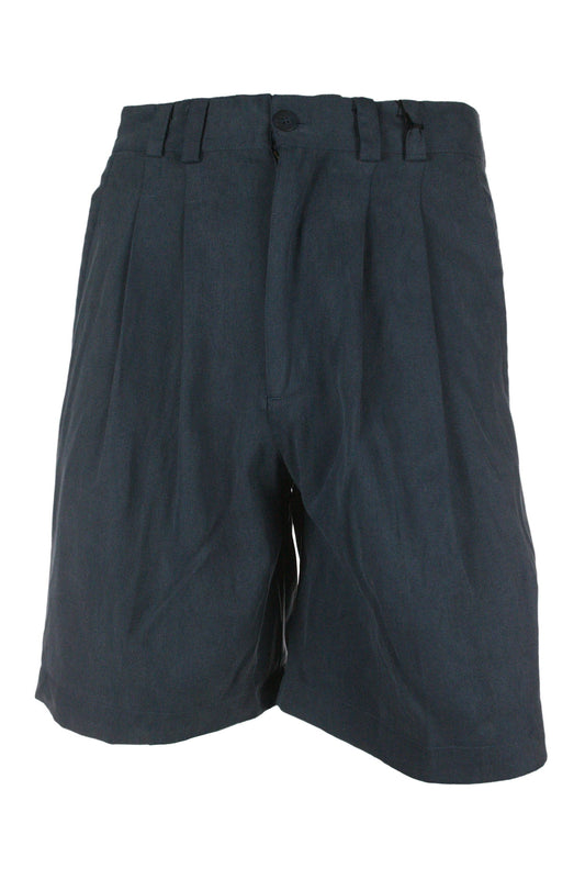 Tori Richard Men's Ocean Blue Pleated Walking Shorts