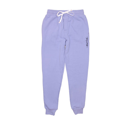Tommy Hilfiger Mens Lt Purple Modern Essentials Fleece Lounge Sweatpants