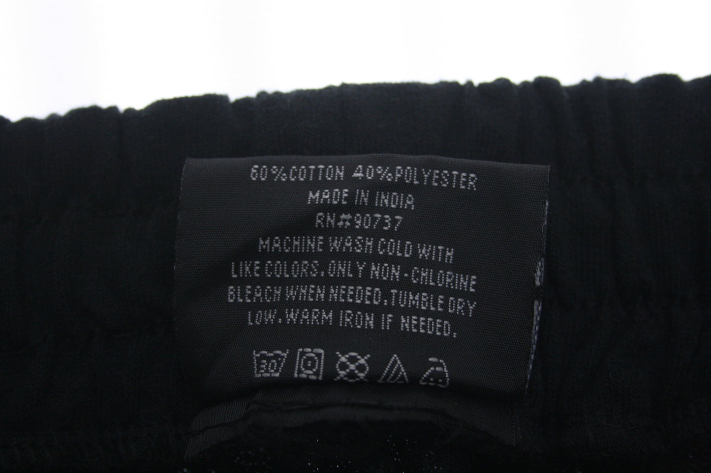 True Religion Men's Black Horseshoe Logo Graphic Joggers Sweatpants