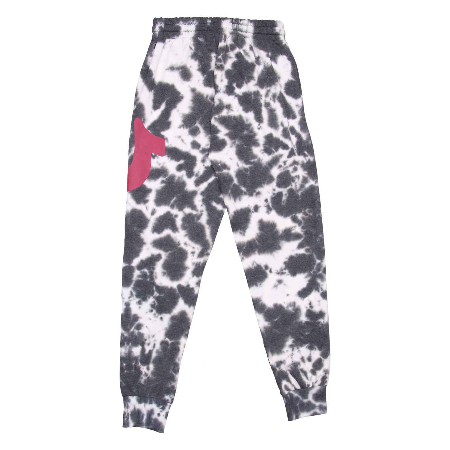 True Religion Men's Black Logo Tie-Dye Joggers Sweatpants