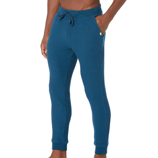 UGG Glover Mens Midnight Blue Thermal Knit Pajama Pants