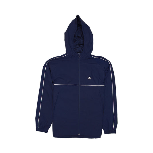 Adidas Originals Mens Navy Hooded Samstag Shell Jacket