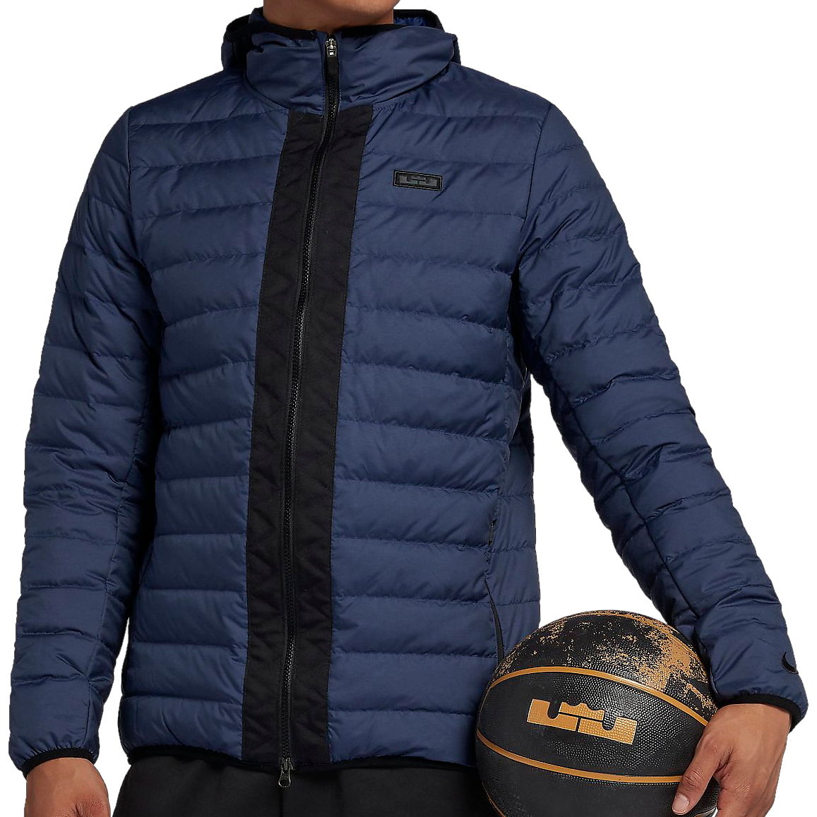 LeBron by Nike Mens Royal Down Insulated Puffy Jacket