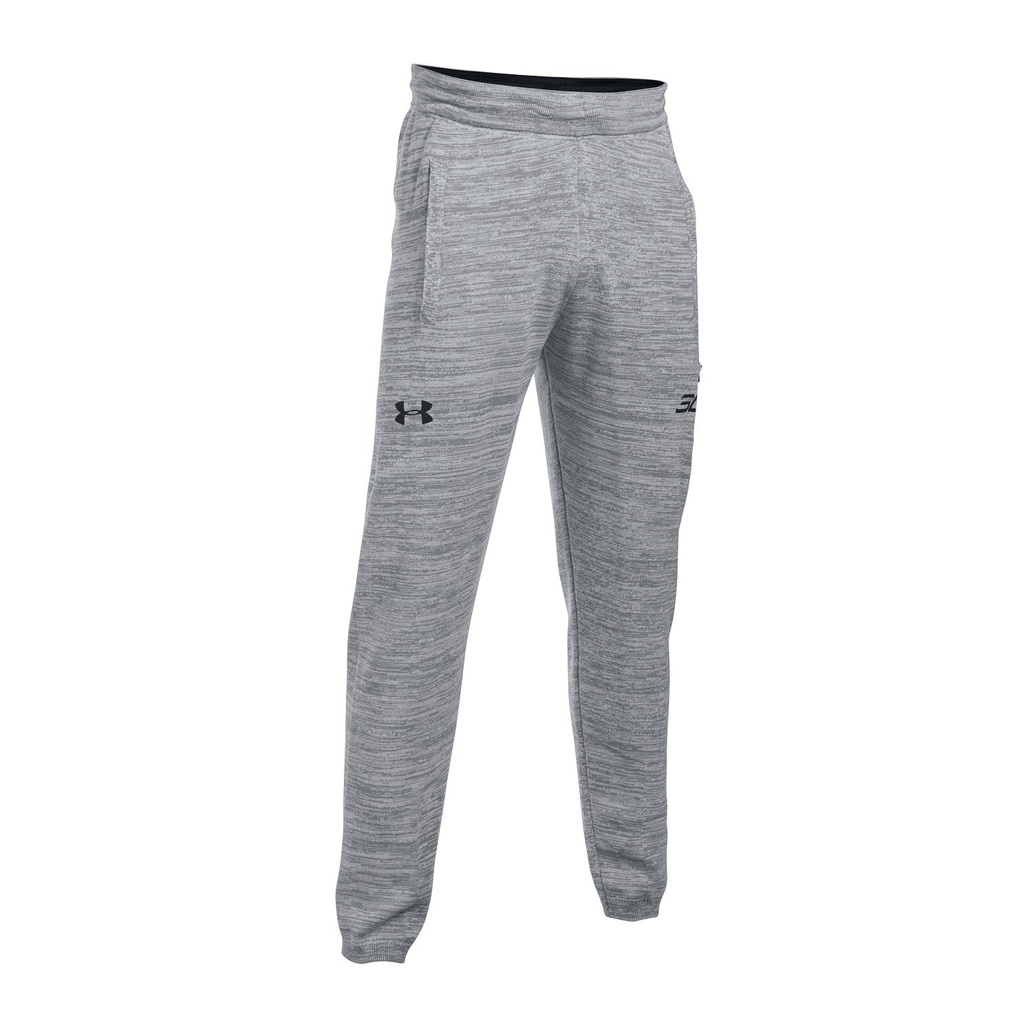 Under Armour Stephen Curry 'SC30' Mens True Gray Heather Jogger Sweat Pants