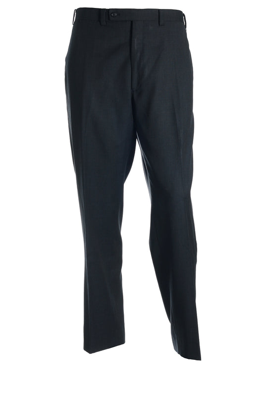Calvin Klein Men's Blue Pinstripe Flat Front Dress Pants