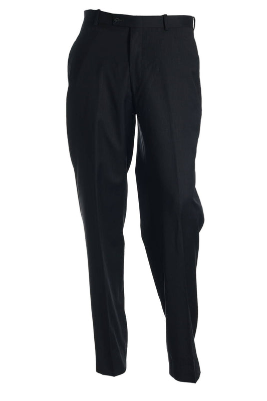 Alfani Men's Blue Pinstripe Flat Front Dress Pants