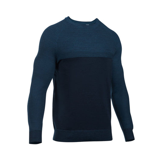 Under Armour Threadborne Mens Loose Fit Academy Crew Neck Sweater