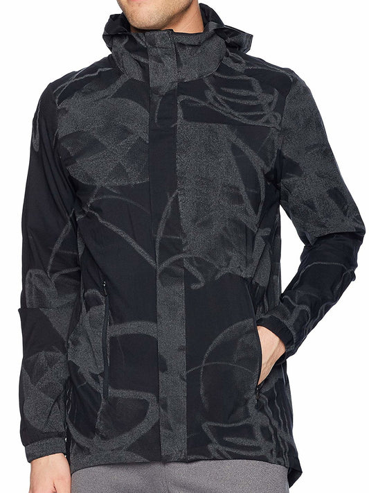 Under Armour 'Define The Storm' Mens Black/ Dark Gray Packable Windbreaker