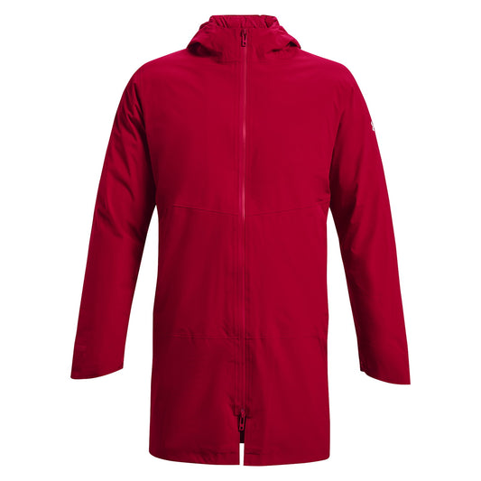 Under Armour Infrared 700 Fill Down Men's Red UA Storm ColdGear 3-in-1 Jacket